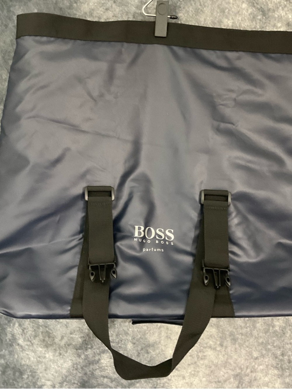 Hugo Boss Navy Beach Tote - Waterproof
